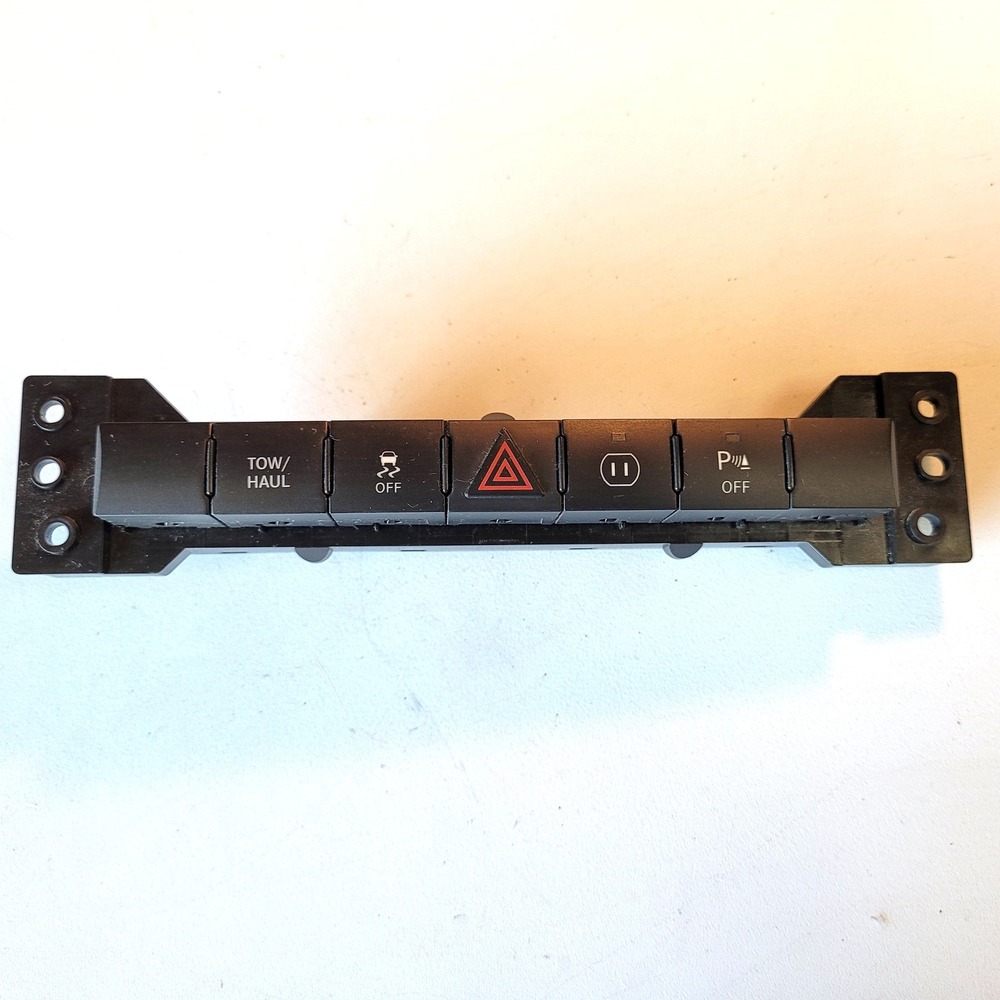 09-12 Dodge Ram 1500 OEM Dash Switch Panel P68026184AC Tow Haul Hazard Traction